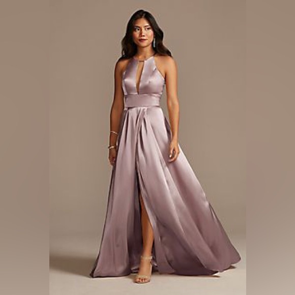 david's bridal lavender haze bridesmaid dresses David's Bridal Bridesmaid Dress Lavender Haze Size 12 Long Fluttersleeve - Dresses - Morris Plains, New Jersey | Facebook Marketplace